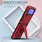 For Samsung Galaxy Z Flip3 5G Super V Armor PC + TPU Shockproof Case with Invisible Holder(Red)