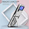 For Samsung Galaxy Z Flip3 5G Super V Armor PC + TPU Shockproof Case with Invisible Holder(Silver)