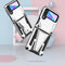 For Samsung Galaxy Z Flip3 5G Super V Armor PC + TPU Shockproof Case with Invisible Holder(Silver)