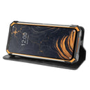 For Doogee S88 Plus / S88 Pro Magnetic Buckle Retro Crazy Horse Texture Horizontal Flip Leather Case with Holder & Card Slots & Photo Frame(Black)