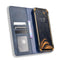 For Doogee S88 Plus / S88 Pro Magnetic Buckle Retro Crazy Horse Texture Horizontal Flip Leather Case with Holder & Card Slots & Photo Frame(Blue)