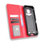 For Doogee S88 Plus / S88 Pro Magnetic Buckle Retro Crazy Horse Texture Horizontal Flip Leather Case with Holder & Card Slots & Photo Frame(Red)