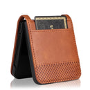 For Samsung Galaxy Z Flip3 5G Retro Crazy Horse Texture Leather Case with Card Slots(Brown)