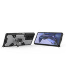 For Xiaomi Mi 11T / 11T Pro Space PC+TPU Shockproof Case with Ring Holder(White)