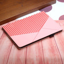 Rhombus Skin Feel Horizontal Flip Tablet Leather Case with Card Slots & Holder & Sleep / Wake-up Function For iPad 10.2 2021 / 2020 / 2019 / Pro 10.5 2019 / 2017(Rose Gold)