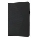 Rhombus Skin Feel Horizontal Flip Tablet Leather Case with Card Slots & Holder & Sleep / Wake-up Function For iPad 10.2 2021 / 2020 / 2019 / Pro 10.5 2019 / 2017(Black)