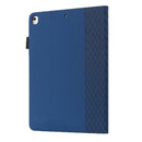 Rhombus Skin Feel Horizontal Flip Tablet Leather Case with Card Slots & Holder & Sleep / Wake-up Function For iPad 10.2 2021 / 2020 / 2019 / Pro 10.5 2019 / 2017(Royal Blue)