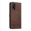 For vivo Y20 / Y20i / Y20s / Y12s Retro Skin Feel Horizontal Flip Soft TPU + PU Leather Case(Coffee)