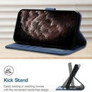 For vivo Y20 / Y20i / Y20s / Y12s Retro Skin Feel Horizontal Flip Soft TPU + PU Leather Case(Blue)