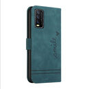 For vivo Y20 / Y20i / Y20s / Y12s Retro Skin Feel Horizontal Flip Soft TPU + PU Leather Case(Dark Green)