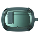 Bumblebee Armor Earphone Protective Case with Switch & Hook For Beats Studio Buds(Green)