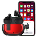 Bumblebee Armor Earphone Protective Case with Switch & Hook For Beats Studio Buds(Green)