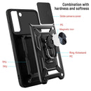 For Samaung Galaxy S22+ 5G Sliding Camera Cover Design TPU+PC Protective Case(Rose Gold)