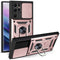 For Samaung Galaxy S22 Ultra 5G Sliding Camera Cover Design TPU+PC Protective Case(Rose Gold)