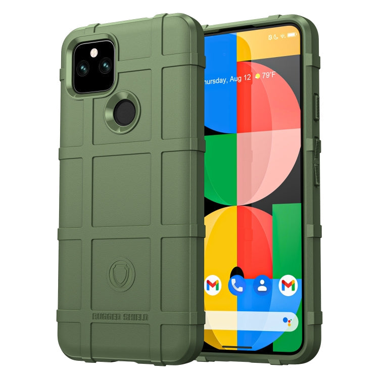 For Google Pixel 5a 5G Full Coverage Shockproof TPU Case(Green)