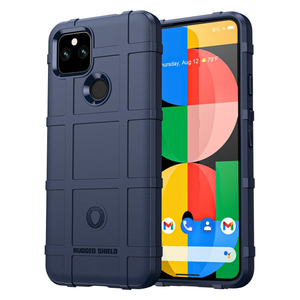 For Google Pixel 5a 5G Full Coverage Shockproof TPU Case(Blue)