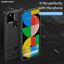 For Google Pixel 5a 5G Full Coverage Shockproof TPU Case(Black)