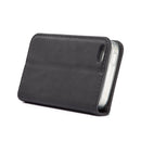 For iPhone 5 / 5s / SE LC.IMEEKE LC-002 Series Skin Hand Feeling PU + TPU Horizontal Flip Leather Case with Holder & Card Slot & Wallet(Black)