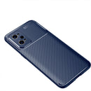 For OPPO Realme GT Neo2 Carbon Fiber Texture Shockproof TPU Case(Blue)