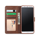 For Huawei Mate 10 Lite / Maimang 6 LC.IMEEKE Calf Texture Horizontal Flip Leather Case, with Holder & Card Slots & Wallet(Brown)