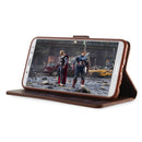 For Huawei Mate 10 Lite / Maimang 6 LC.IMEEKE Calf Texture Horizontal Flip Leather Case, with Holder & Card Slots & Wallet(Brown)