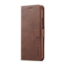 For Huawei Mate 20 Lite / Maimang 7 LC.IMEEKE Calf Texture Horizontal Flip Leather Case, with Holder & Card Slots & Wallet(Brown)