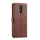 For Huawei Mate 20 Lite / Maimang 7 LC.IMEEKE Calf Texture Horizontal Flip Leather Case, with Holder & Card Slots & Wallet(Brown)