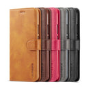 For Huawei Mate 20 Lite / Maimang 7 LC.IMEEKE Calf Texture Horizontal Flip Leather Case, with Holder & Card Slots & Wallet(Yellow)