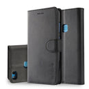 For Huawei P10 Lite LC.IMEEKE Calf Texture Horizontal Flip Leather Case, with Holder & Card Slots & Wallet(Black)