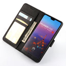 For Huawei P20 LC.IMEEKE Calf Texture Horizontal Flip Leather Case, with Holder & Card Slots & Wallet(Black)