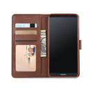For Huawei Mate 10 Pro LC.IMEEKE Calf Texture Horizontal Flip Leather Case, with Holder & Card Slots & Wallet(Brown)