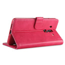 For Huawei Mate 10 Pro LC.IMEEKE Calf Texture Horizontal Flip Leather Case, with Holder & Card Slots & Wallet(Rose Red)