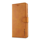 For Huawei Mate 10 Pro LC.IMEEKE Calf Texture Horizontal Flip Leather Case, with Holder & Card Slots & Wallet(Yellow)