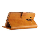 For Huawei Mate 10 Pro LC.IMEEKE Calf Texture Horizontal Flip Leather Case, with Holder & Card Slots & Wallet(Yellow)