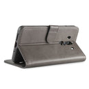 For Huawei Mate 10 Pro LC.IMEEKE Calf Texture Horizontal Flip Leather Case, with Holder & Card Slots & Wallet(Grey)