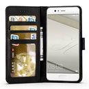 For Huawei P10 LC.IMEEKE Calf Texture Horizontal Flip Leather Case, with Holder & Card Slots & Wallet(Black)