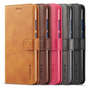 For Huawei Honor 8X LC.IMEEKE Calf Texture Horizontal Flip Leather Case, with Holder & Card Slots & Wallet(Yellow)
