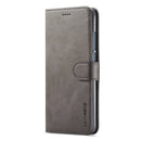 For Huawei Honor 8X LC.IMEEKE Calf Texture Horizontal Flip Leather Case, with Holder & Card Slots & Wallet(Grey)