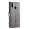 For Huawei Honor 8X LC.IMEEKE Calf Texture Horizontal Flip Leather Case, with Holder & Card Slots & Wallet(Grey)