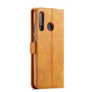 For Huawei P30 Lite / Nova 4e LC.IMEEKE Calf Texture Horizontal Flip Leather Case, with Holder & Card Slots & Wallet(Yellow)