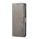 For Huawei P30 Lite / Nova 4e LC.IMEEKE Calf Texture Horizontal Flip Leather Case, with Holder & Card Slots & Wallet(Grey)