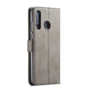 For Huawei P30 Lite / Nova 4e LC.IMEEKE Calf Texture Horizontal Flip Leather Case, with Holder & Card Slots & Wallet(Grey)