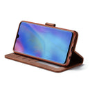 For Huawei P30 Lite / Nova 4e LC.IMEEKE Calf Texture Horizontal Flip Leather Case, with Holder & Card Slots & Wallet(Grey)