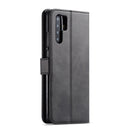 For Huawei P30 Pro LC.IMEEKE Calf Texture Horizontal Flip Leather Case, with Holder & Card Slots & Wallet(Black)