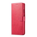 For Huawei P30 Pro LC.IMEEKE Calf Texture Horizontal Flip Leather Case, with Holder & Card Slots & Wallet(Rose Red)