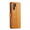 For Huawei P30 Pro LC.IMEEKE Calf Texture Horizontal Flip Leather Case, with Holder & Card Slots & Wallet(Yellow)