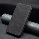 For Xiaomi 11T / 11T Pro Magnetic RFID Blocking Anti-Theft Leather Case with Holder & Card Slots & Wallet(Black)