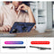 For Samaung Galaxy S22 Ultra 5G Shockproof TPU + PC Protective Case with 360 Degree Rotating Holder(Blue)