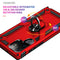For Samaung Galaxy S22 Ultra 5G Shockproof TPU + PC Protective Case with 360 Degree Rotating Holder(Red)