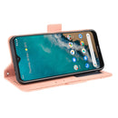 For Nokia G50 5G Skin Feel Calf Pattern Horizontal Flip Leather Case with Holder & Card Slots & Photo Frame(Pink)